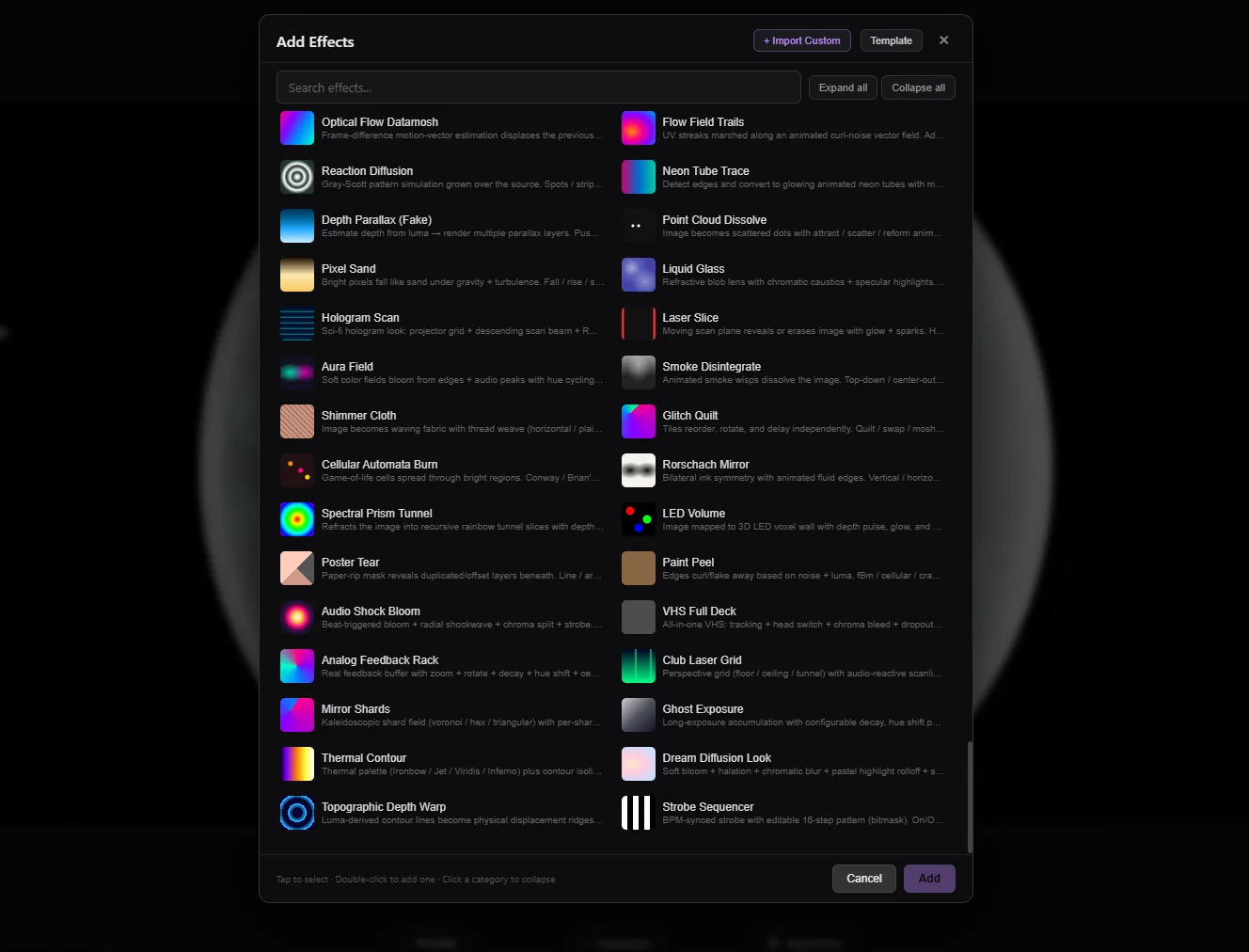 30+ Premium Effects (v1.0)